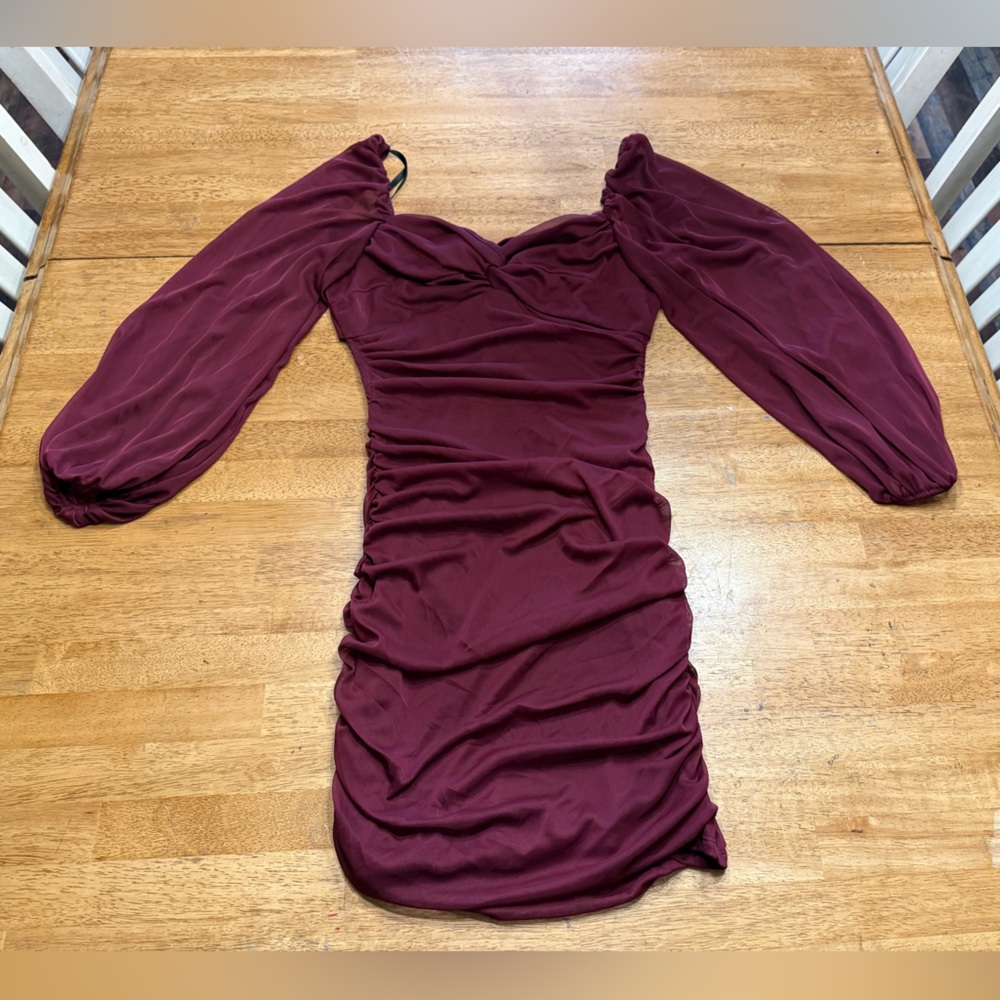 B Darlin Deep Red Dress
